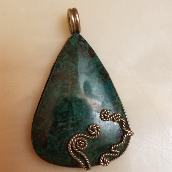 Jewelry - 💎Flash Sale! Peruvian 100% TURQUOISE pendant